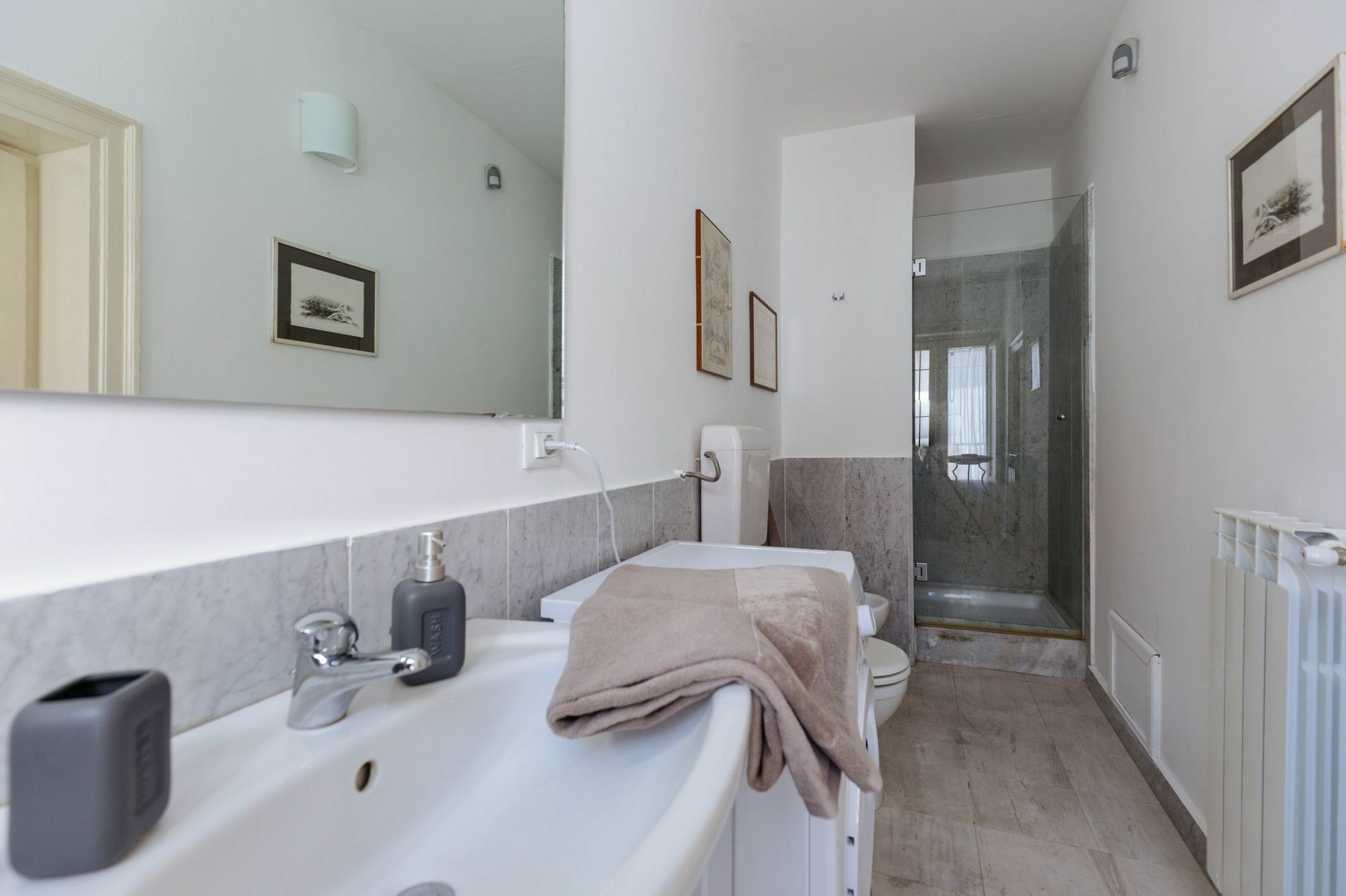 Sant'Elia Prestige Apartment With Balcony Palermo Bagian luar foto