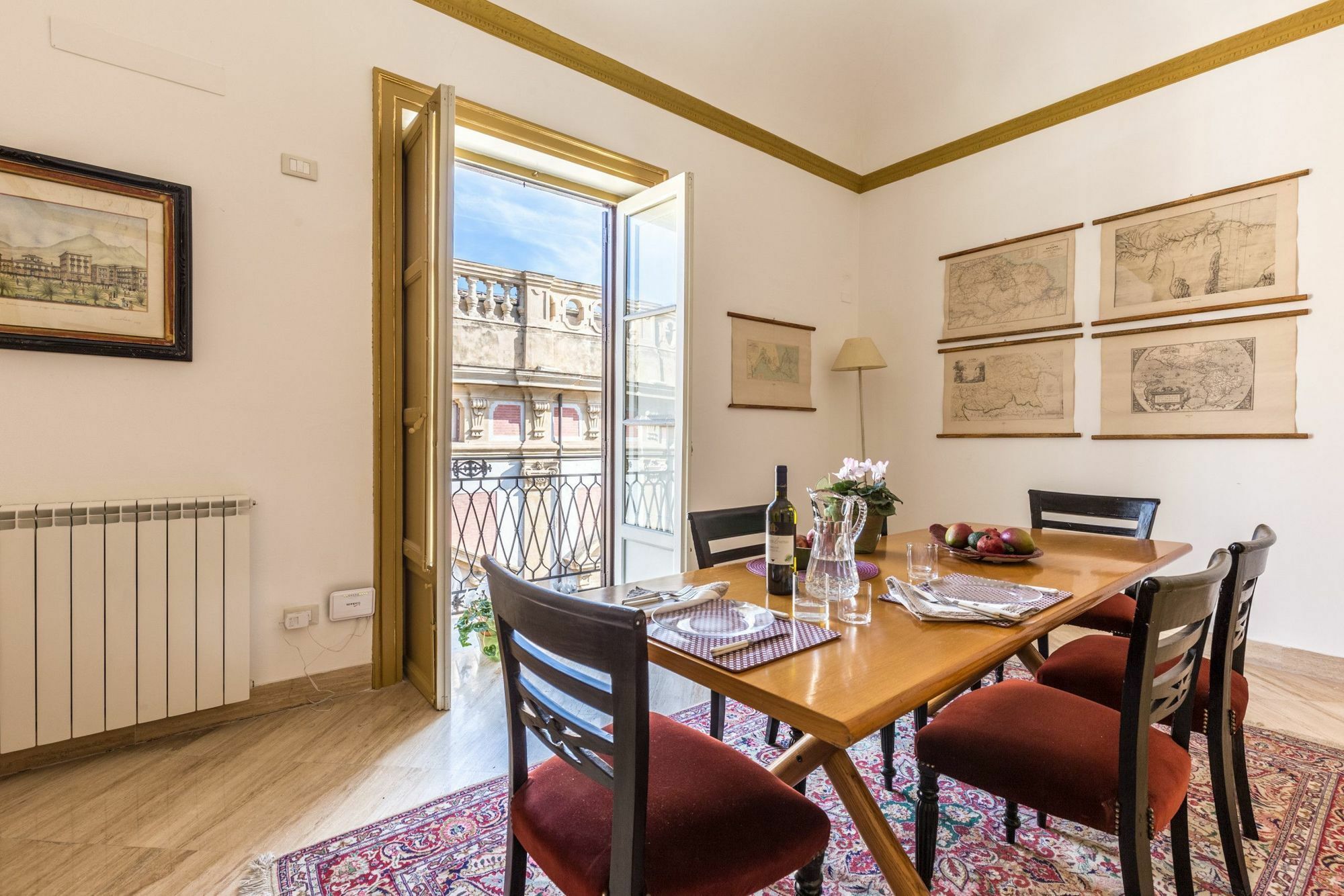 Sant'Elia Prestige Apartment With Balcony Palermo Bagian luar foto