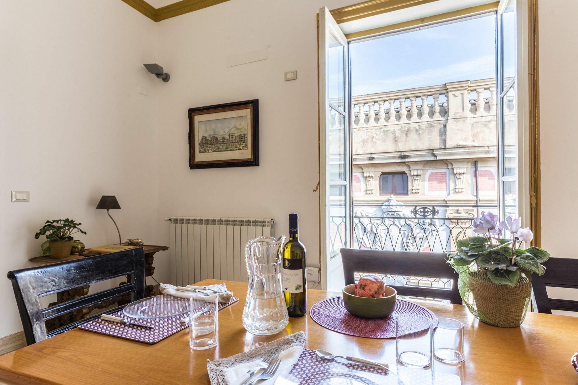 Sant'Elia Prestige Apartment With Balcony Palermo Bagian luar foto